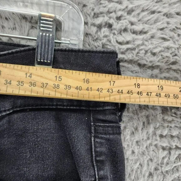 Torrid Jeans Womens 14 Black Stretch High Rise Jegging Legging *Read* - Picture 5 of 13